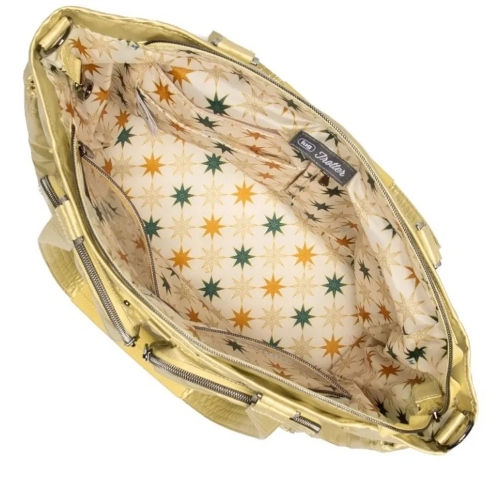 NWT Lug Trotter tote bag *Metallic Gold - Picture 4 of 6